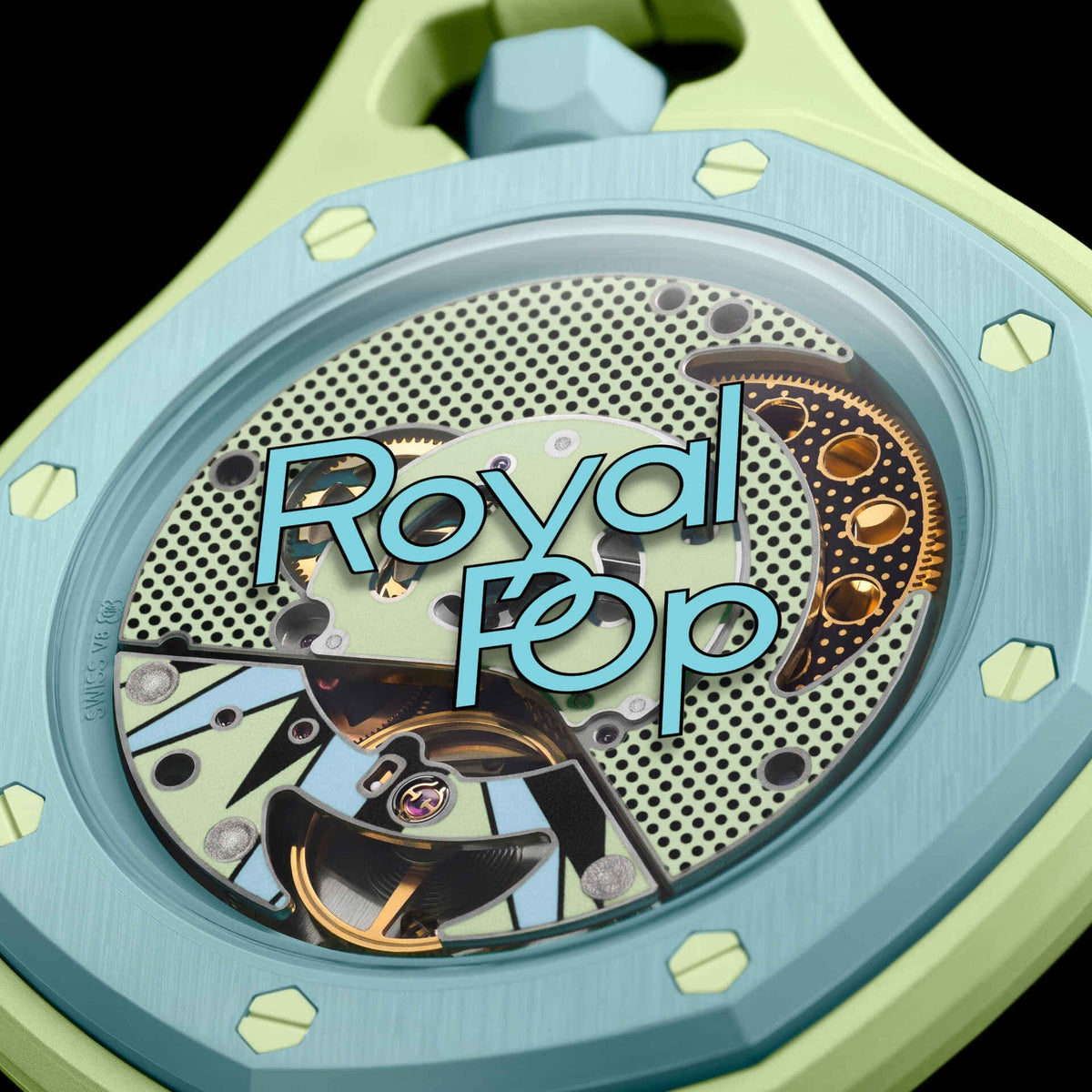 Royal Pop Lime/Azzurro