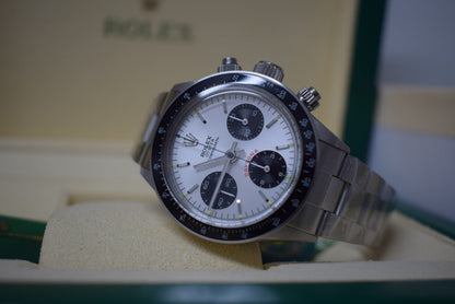 ROLEX DAYTONA PAUL NEWMAN 6263 ACCIAIO ARGENTEE/BLU