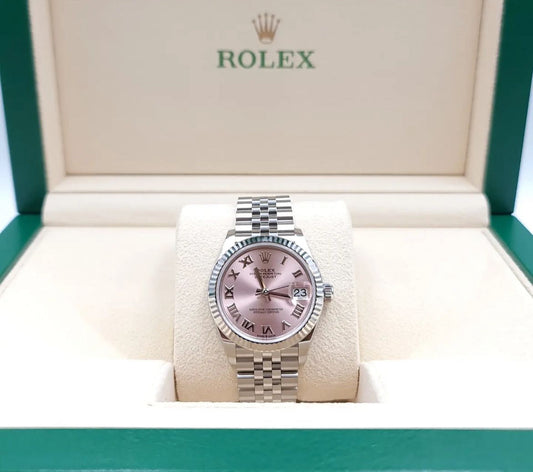 ROLEX DATEJUST JUBILÈE ROSÈ ROMAN
