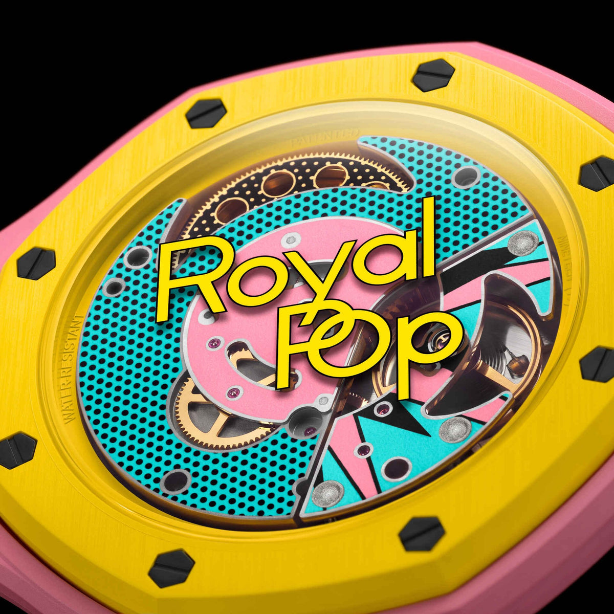 Royal Pop Azzurro/Rosa/Giallo