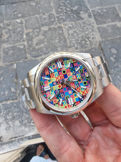 ROLEX OYSTER PERPETUAL POP ART DIAL