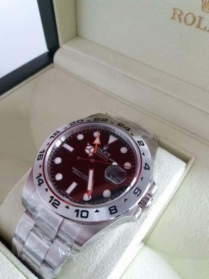 ROLEX EXPLORER II DATE BLACK