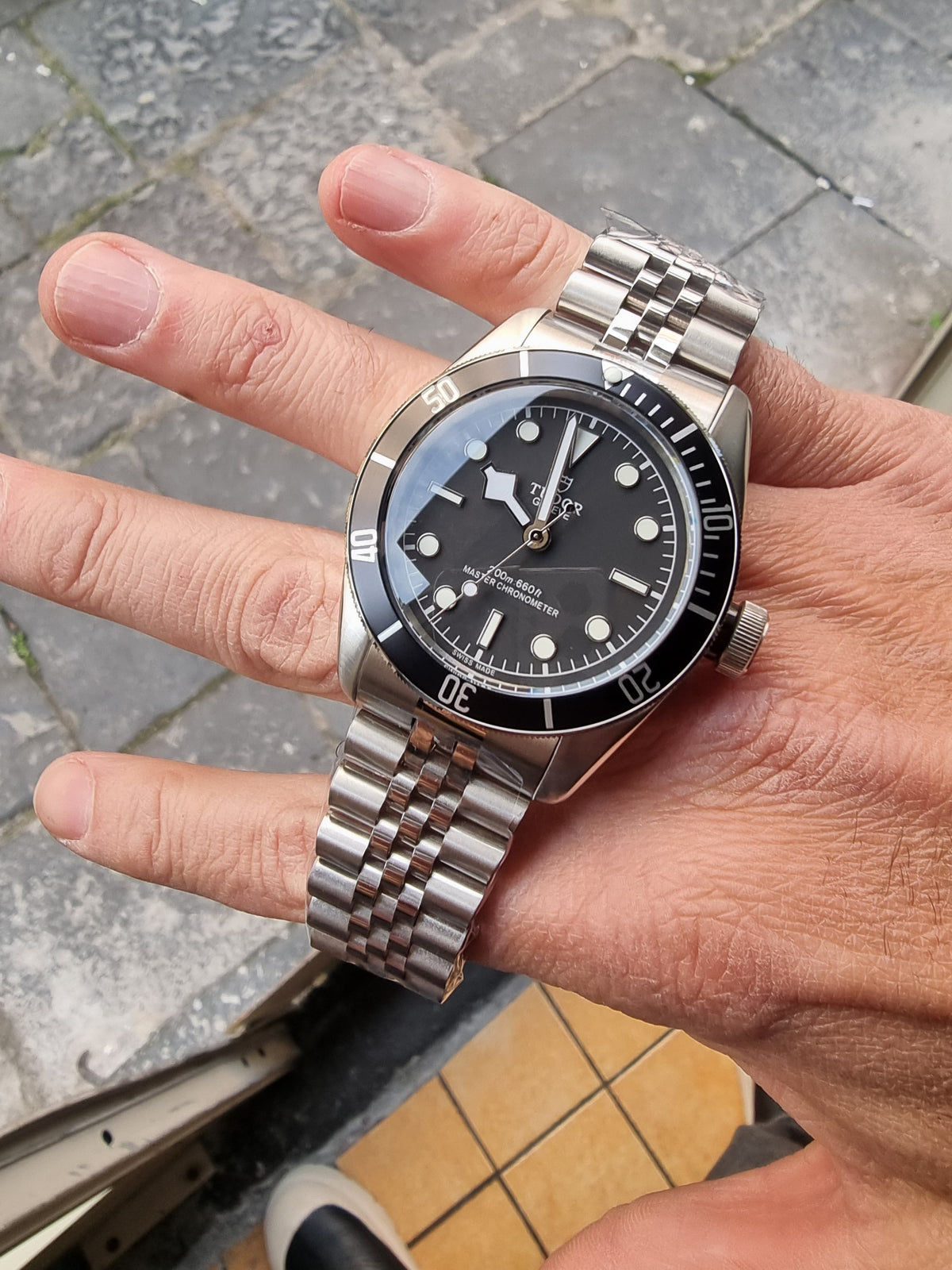 TUDOR BLACK BAY JUBILEE BLACK