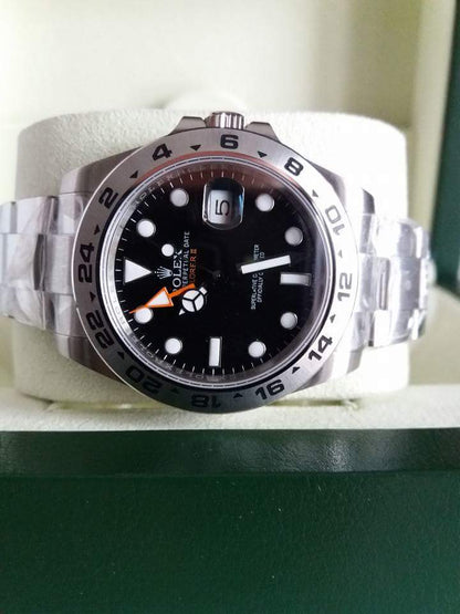 ROLEX EXPLORER II DATE BLACK