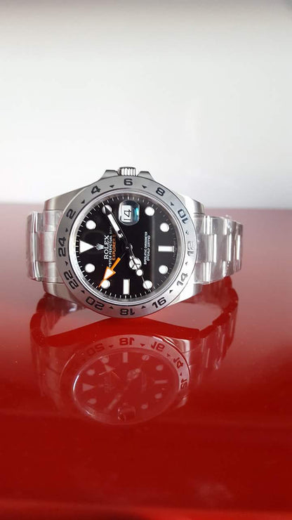 ROLEX EXPLORER II DATE BLACK