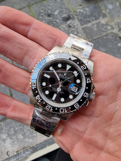 ROLEX GMT MASTER II BLACK DIAL