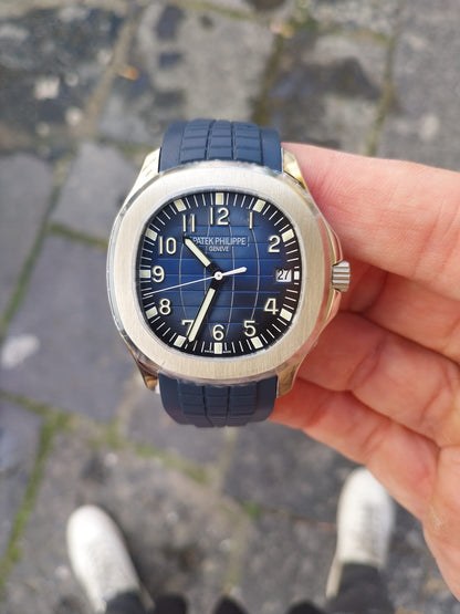 PATEK PHILIPPE AQUANAUT BLUE DIAL