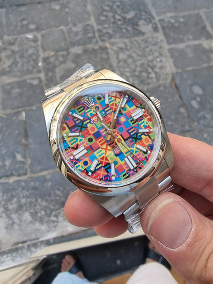 ROLEX OYSTER PERPETUAL POP ART DIAL