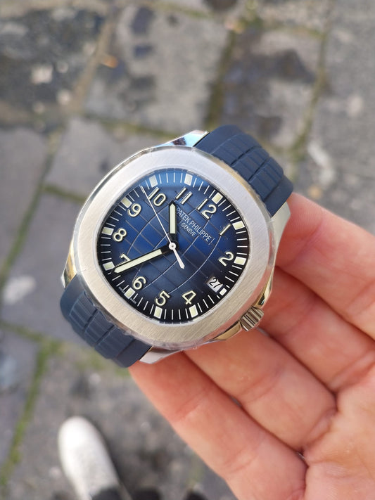 PATEK PHILIPPE AQUANAUT BLUE DIAL