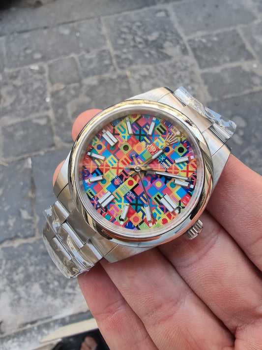 ROLEX OYSTER PERPETUAL POP ART DIAL