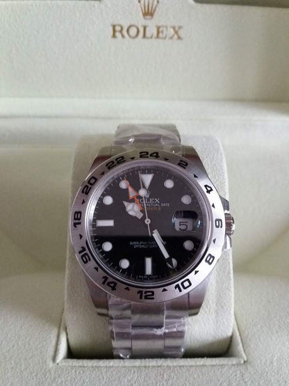 ROLEX EXPLORER II DATE BLACK