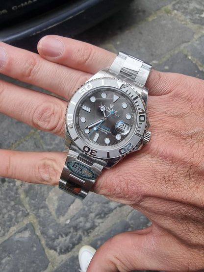 ROLEX YACHT-MASTER GREY RHODIUM