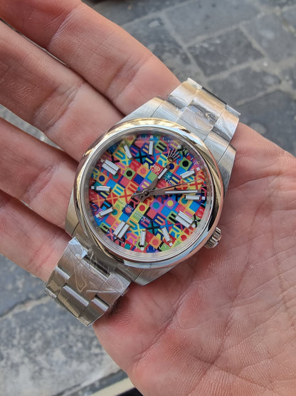 ROLEX OYSTER PERPETUAL POP ART DIAL