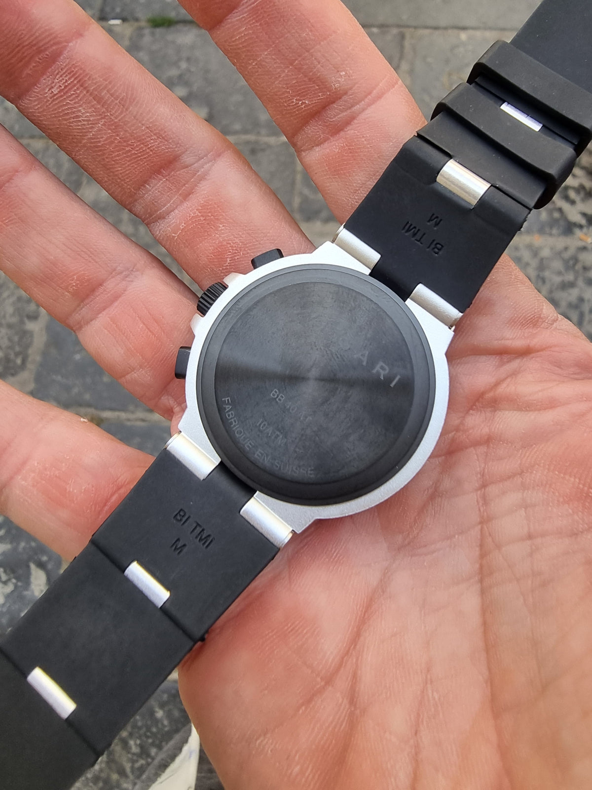 BVLGARI ALLUMINIUM CHRONO PINK