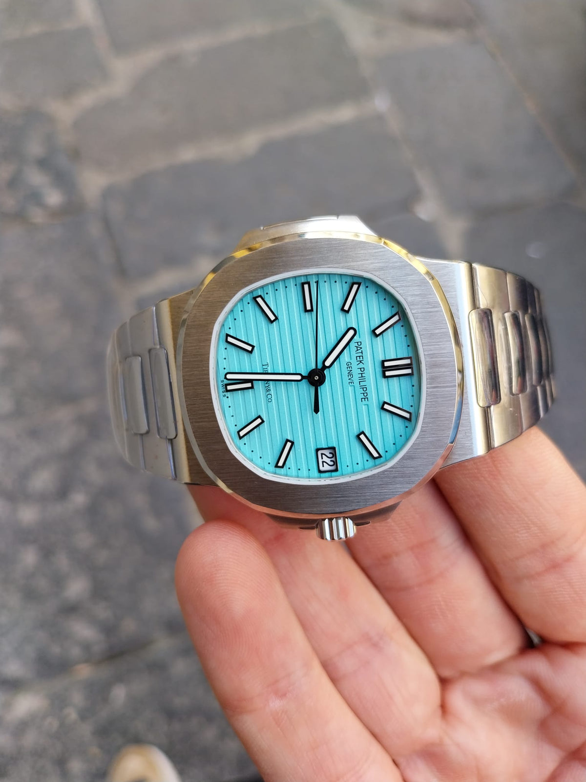 PATEK PHILIPPE NAUTILUS TIFFANY