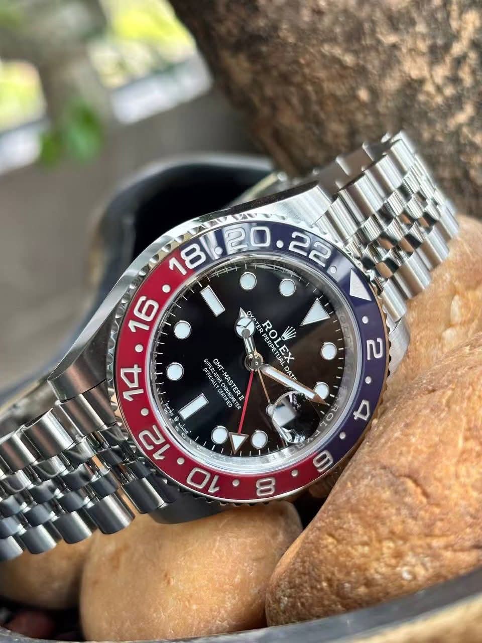 ROLEX GMT MASTER II PEPSI JUBILÈE
