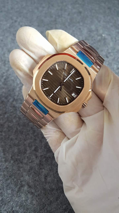 PATEK PHILIPPE NAUTILUS ROSÉ GOLD 5711/1R-001
